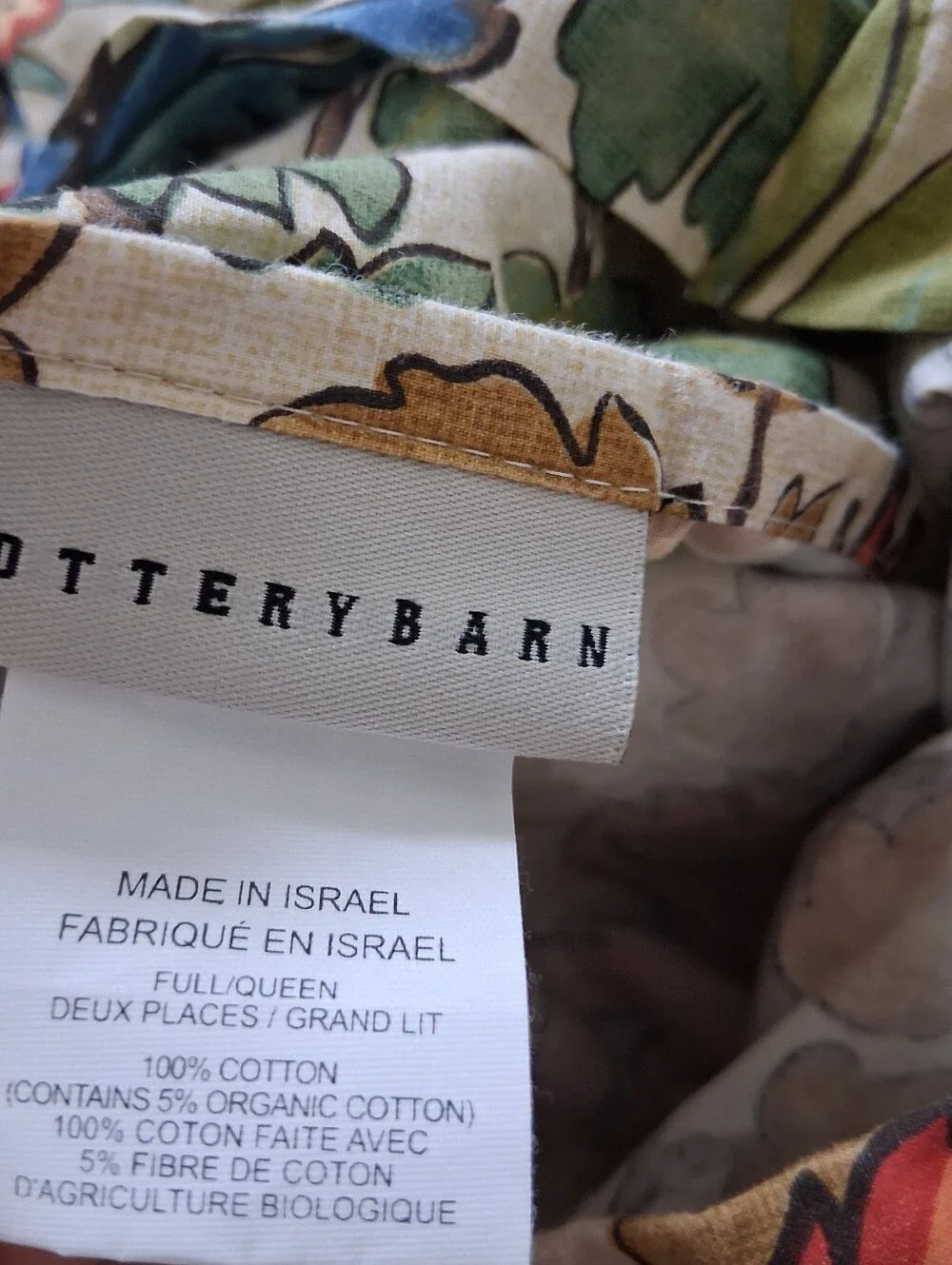 Pottery Barn Mayle Queen Duvet Cover And Shams Birds Botanical Floral